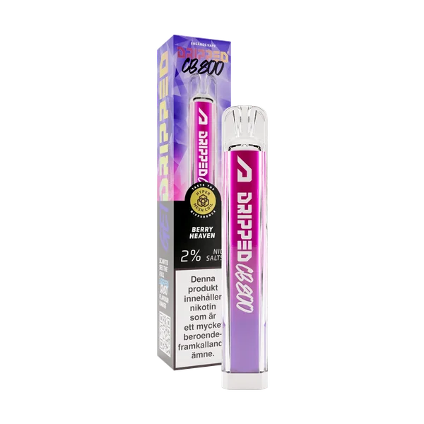 Dripped CB800 Engångs Vape Berry Heaven
