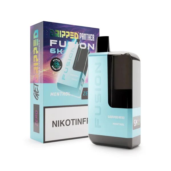 Dripped Panther Fusion 6K Nikotinfri Vape (0mg) Menthol