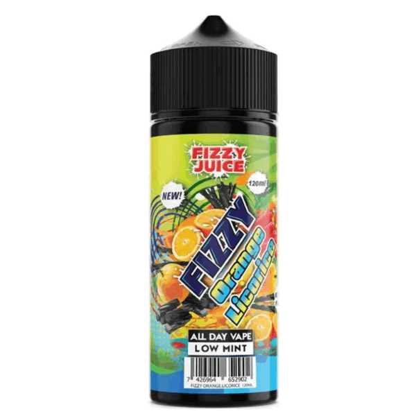 Fizzy Orange Liquorice | 100ML Shortfill