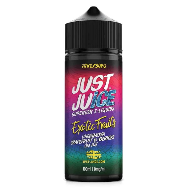 Just Juice Exotic Fruits Cherimoya Grapefruit & Berries on Ice | 100ML Shortfill