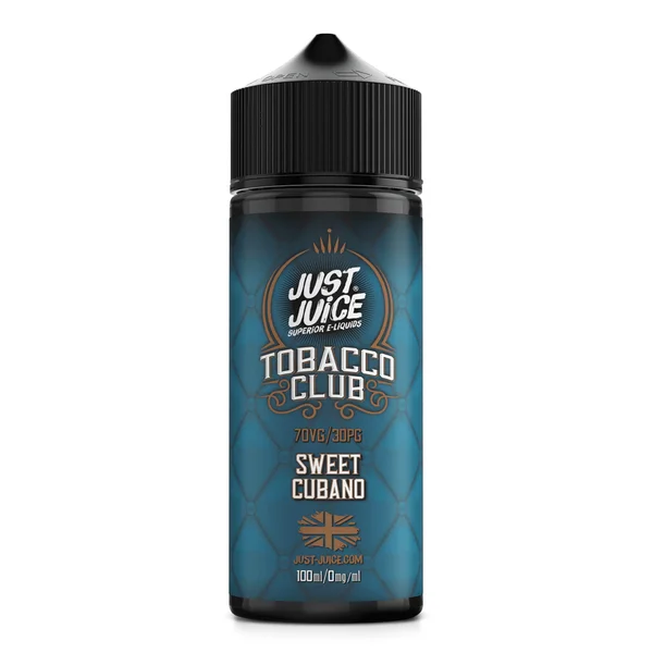 Just Juice Tobacco Sweet Cubano | 100ML Shortfill