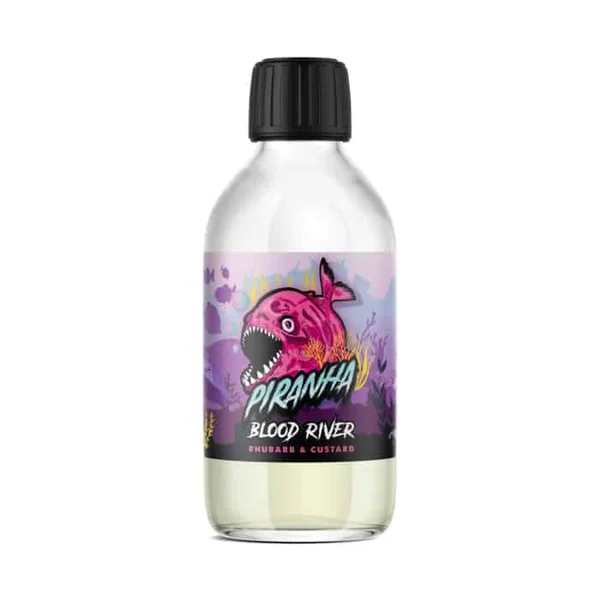 Piranha Blood River Rhubarb & Custard | 200ML Shortfill