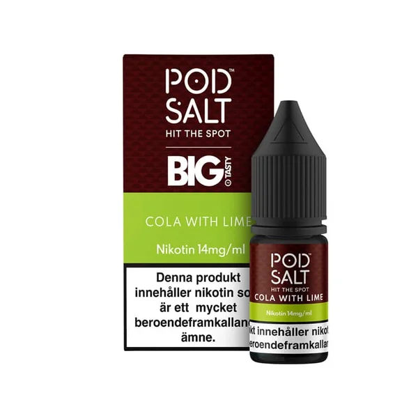 Pod Salt Fusion The Big Tasty Cola With Lime | 14MG-10ML