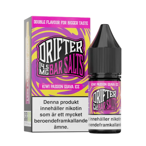 Drifter Bar Salts Kiwi Passion Guava Ice | 14.5MG-10ML
