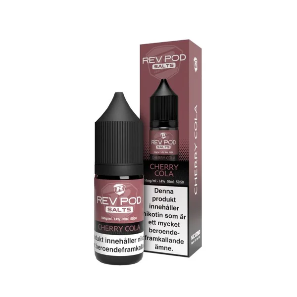 Rev Pod Salts Cherry Cola | 14MG-10ML