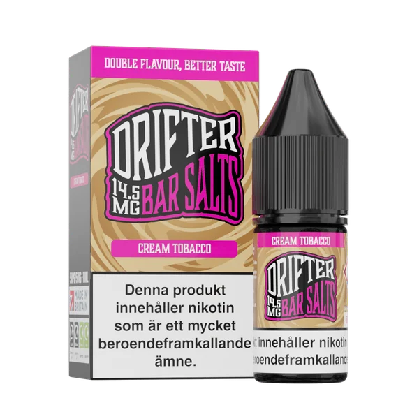 Drifter Bar Salts Cream Tobacco | 14.5MG-10ML