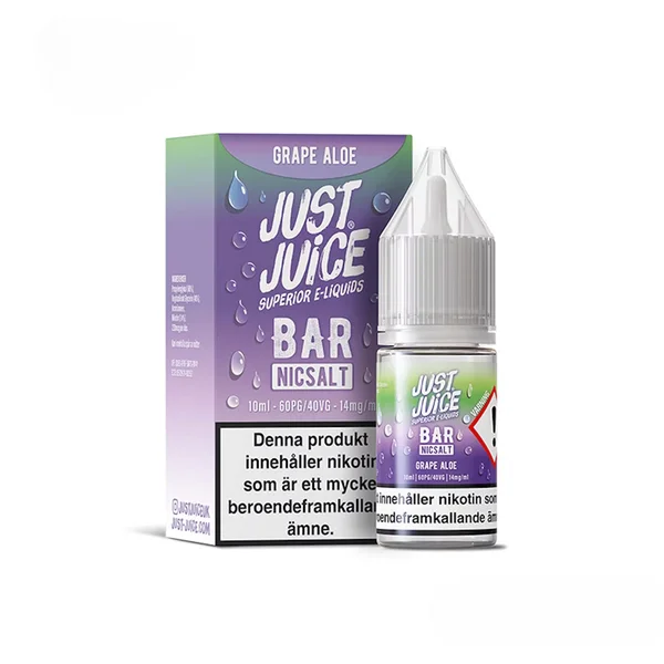 Just Juice Nic Salt Just Juice Bar Nic Salt Grape Aloe | 14MG-10ML