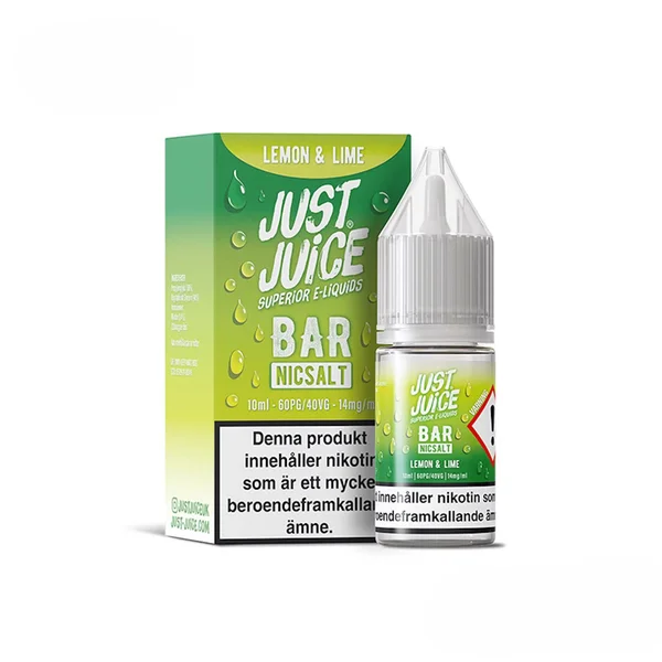 Just Juice Nic Salt Just Juice Bar Nic Salt Lemon & Lime | 14MG-10ML