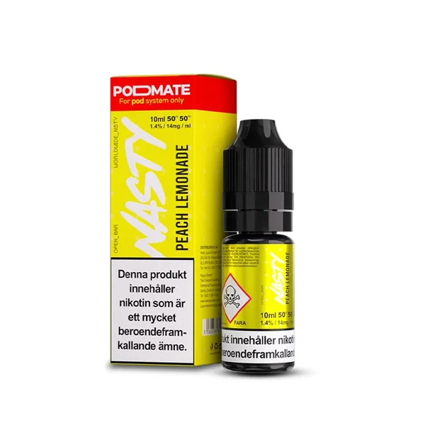 Nasty Podmate Salt Peach Lemonade | 14MG-10ML