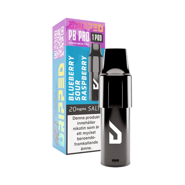 Dripped Panther Bar Pro Pod Blueberry Sour Raspberry