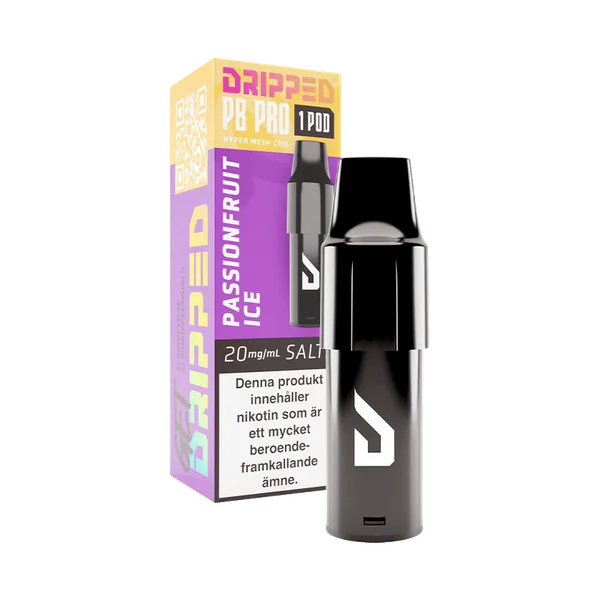 Dripped Panther Bar Pro Pod Passionfruit Ice