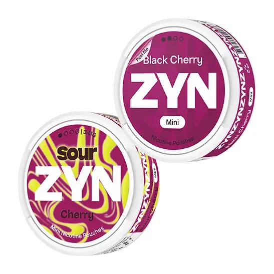 ZYN Mini 3mg Mix 2 pack Sour Cherry & Apple