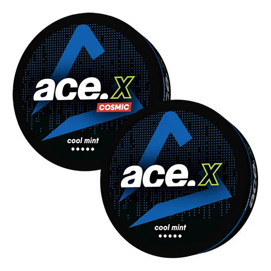 ACE X Cool Mint Mix 2 pack