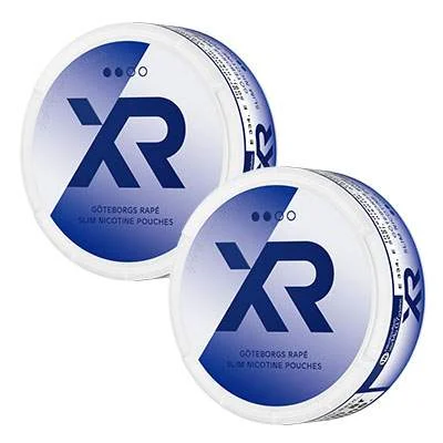 XR Göteborgs Rapé Nicotine Pouches 2 pack