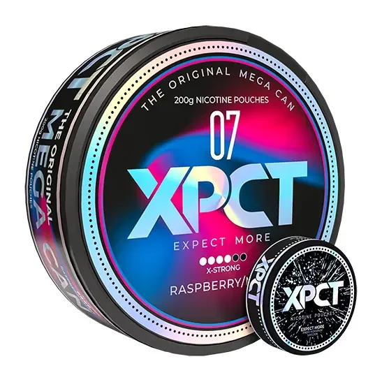 XPCT Raspberry Mint Mega Dosa Extra Strong