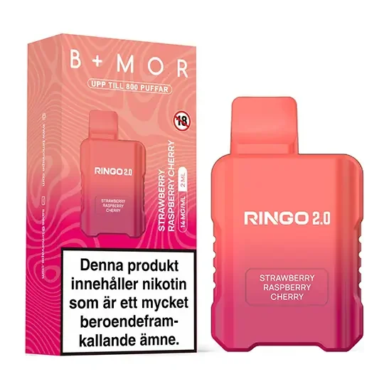 BMOR Ringo 2.0 Strawberry Raspberry Cherry 14mg