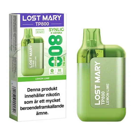 Lost Mary TP800 Lemon Lime 20mg
