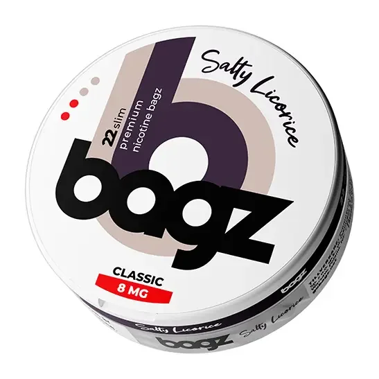 BAGZ Salty Licorice 8mg
