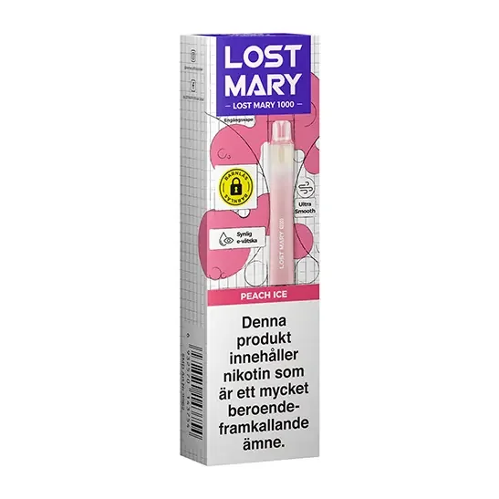 Lost Mary 1000 Peach Ice 20mg