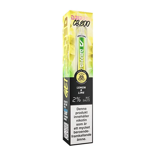 Dripped Crystal Bar Lemon & Lime 20mg