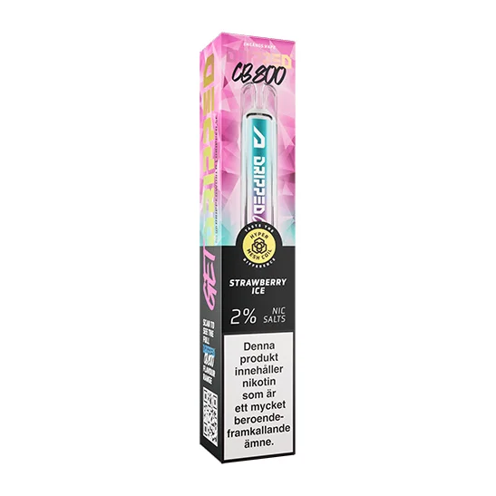 Dripped Crystal Bar Strawberry Ice 20mg