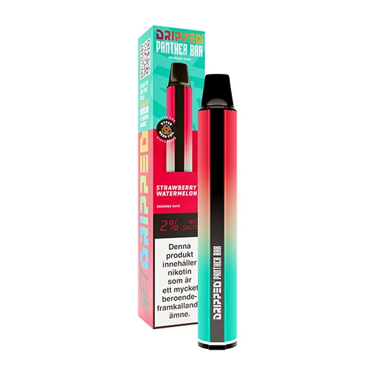 Dripped Panther Bar Strawberry Watermelon 20mg