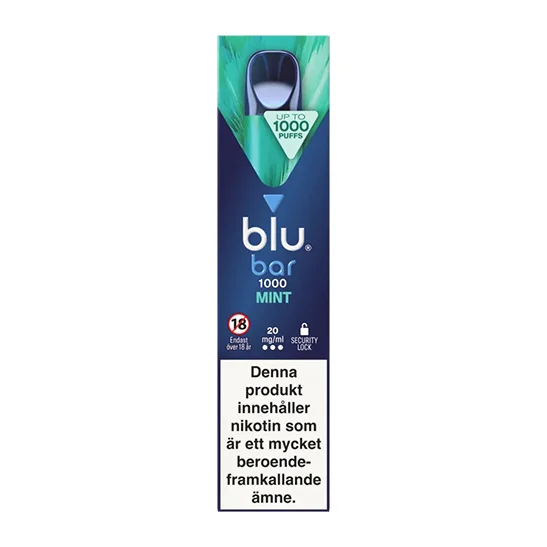 Blu Bar 1000 Mint 20mg