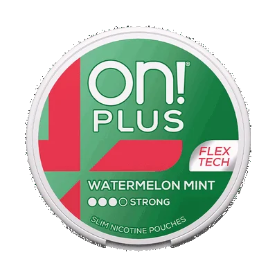 on! Plus Watermelon Mint Strong