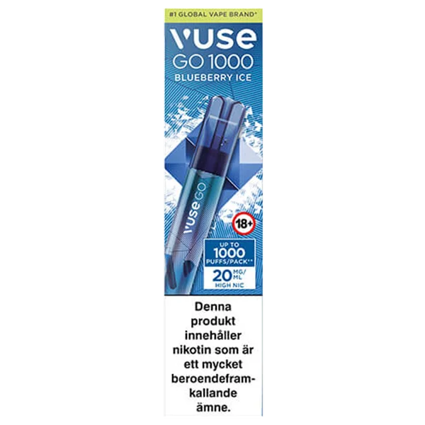 Vuse GO 1000 Blueberry Ice 20mg