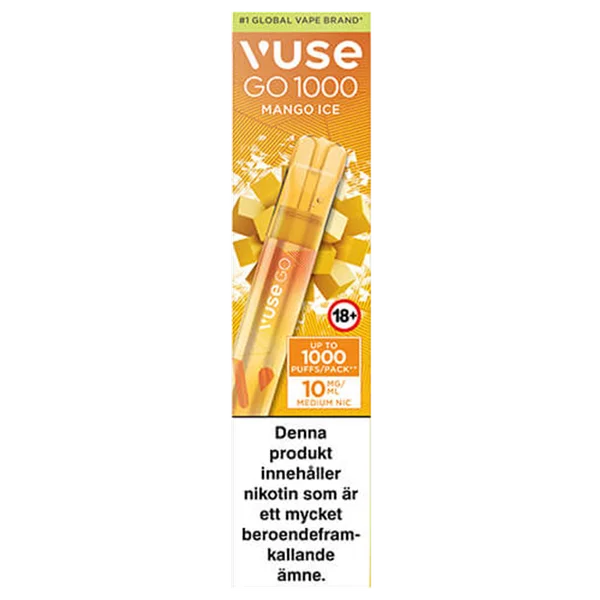 Vuse GO 1000 Mango Ice 10mg