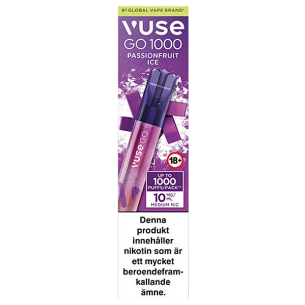 Vuse GO 1000 Passionfruit Ice 10mg