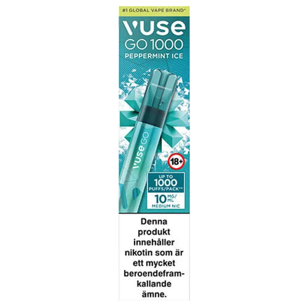 Vuse GO 1000 Peppermint Ice 10mg