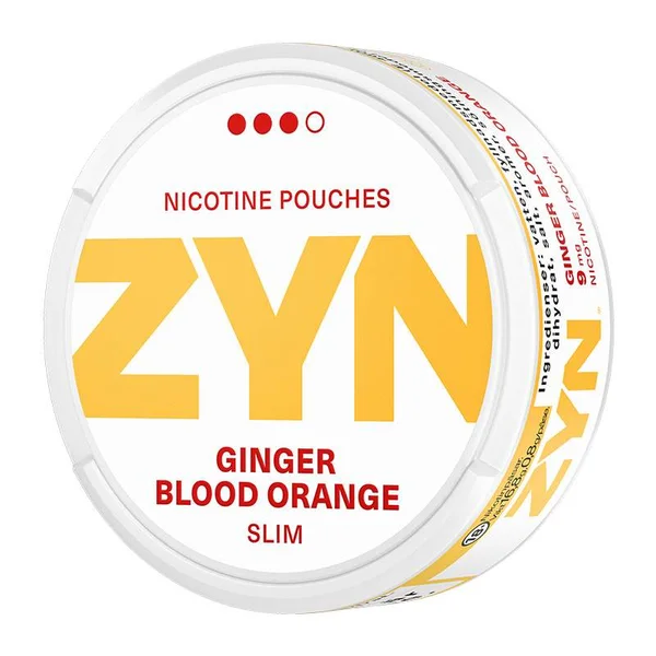 ZYN Ginger Blood Orange Slim Strong