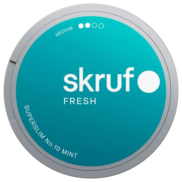 Skruf no 10 Fresh Superslim White Portion