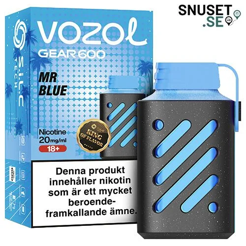 Vozol Gear 600 MR Blue 20 mg