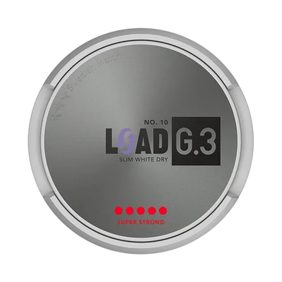 G.3 NO.10 LOAD Slim White Dry Super Strong