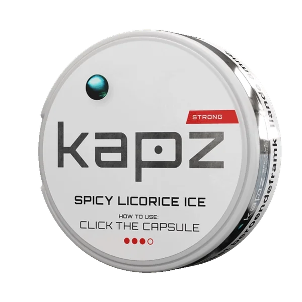 Kapz Spicy Licorice Ice Strong Mini 7,9mg