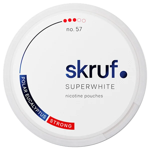 Skruf Super White No. 57 Polar Eucalyptus #3 Stark