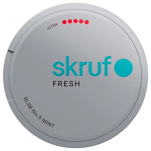 Skruf No. 05 Fresh Extra Stark Slim White Portion
