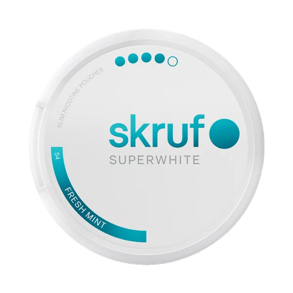 Skruf Superwhite No.54 Fresh Mint 11mg