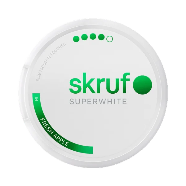 Skruf Superwhite No.64 Fresh Apple 12mg