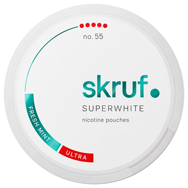 Skruf Super White No. 55 Fresh Mint #5 Extra Stark