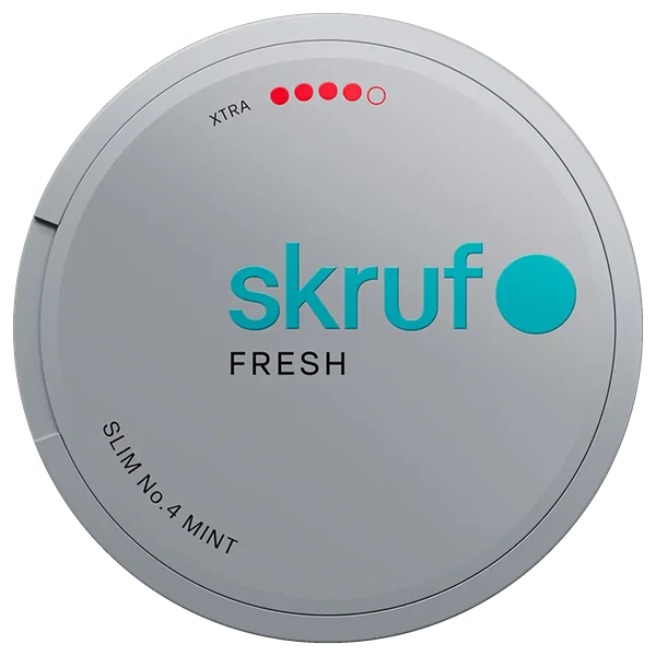 Skruf No. 04 Fresh Stark Slim White Portion