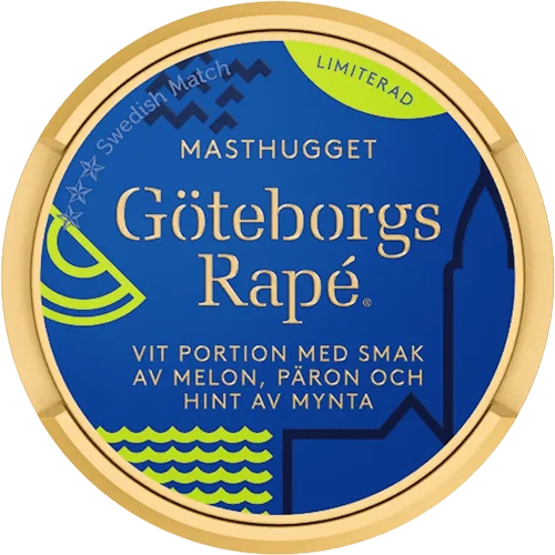 Göteborgs Rapé Masthugget Vit Portion Limited Edition