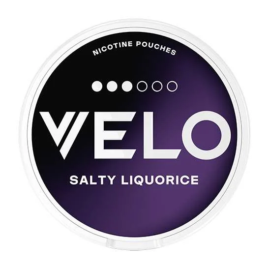 VELO Salty Liquorice 3 prickar