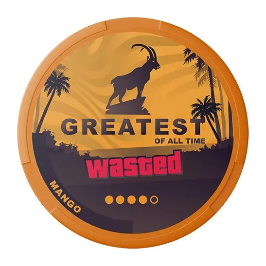 Greatest Wasted Mango Strong (12mg) - Sötmogen Mango (all white)