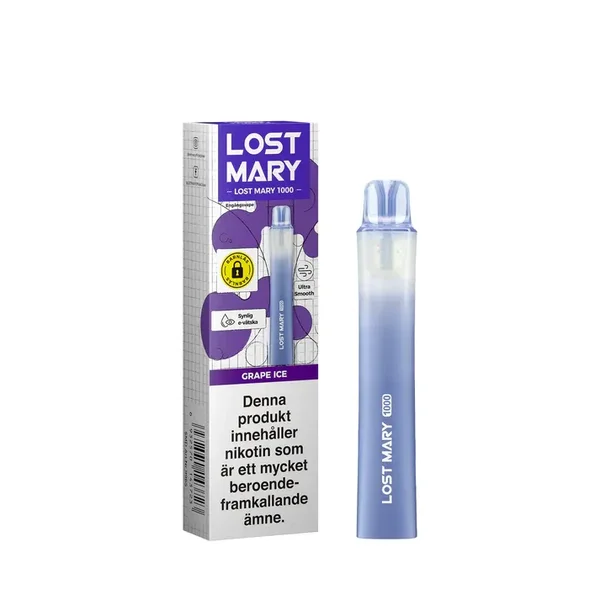 Lost Mary LM1000 Grape Ice 20mg