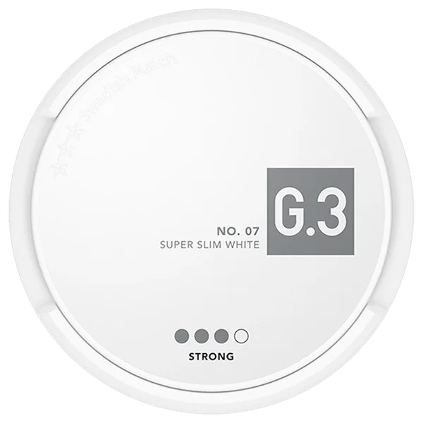 G.3 G3 Strong Superslim White
