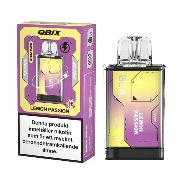 QBIX Pod Lemon Passion