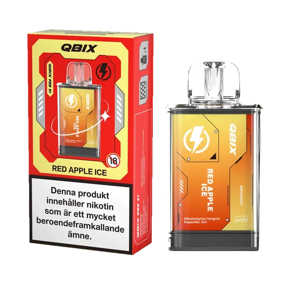 QBIX Pod Red Apple Ice